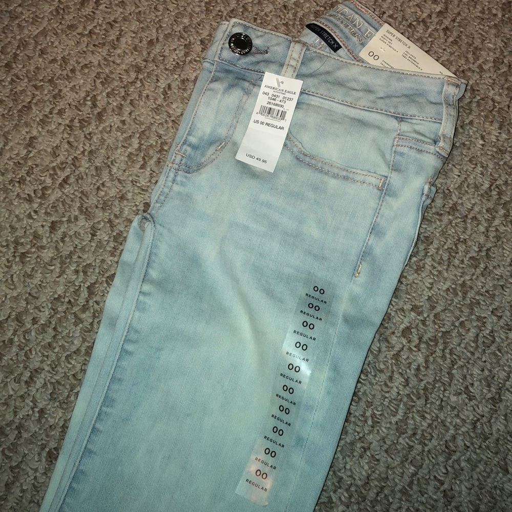 super stretch x  American eagle jeans